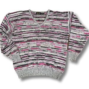 Vintage LeRoy For Men Oversized‎ Knit Sweater - Mens XL